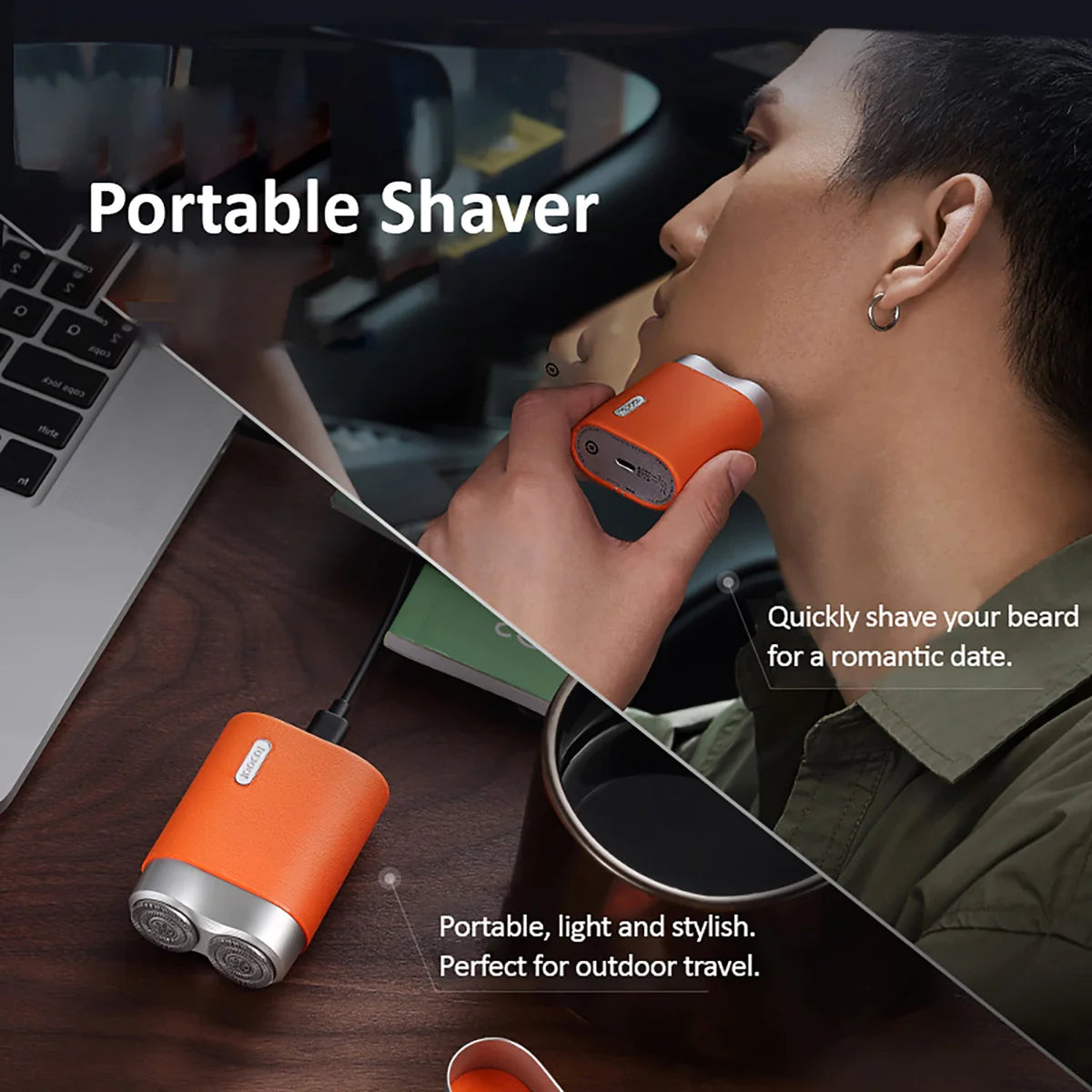 Soocas SP1 Portable Wet or Dry Electric Shaver