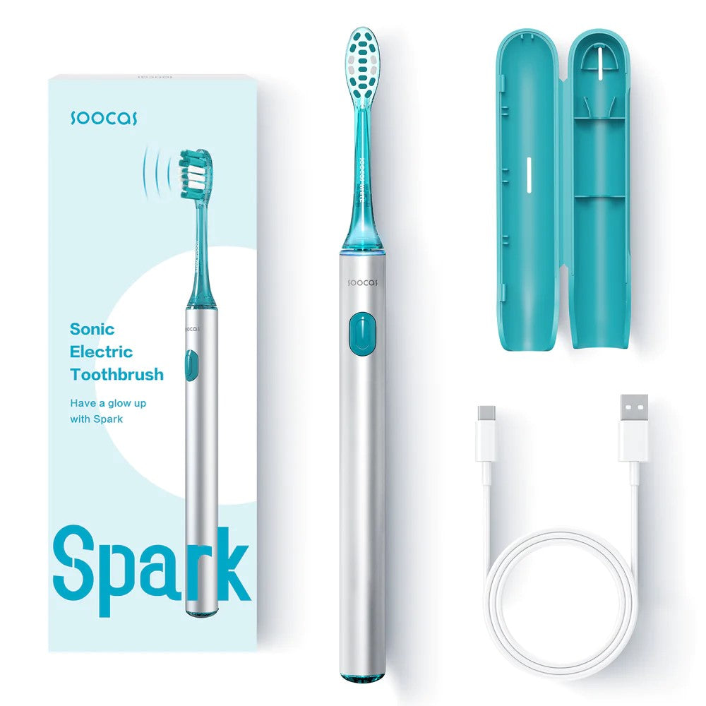 Soocas Spark Silver Sonic Electric Toothbrush