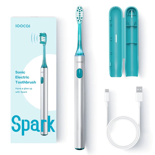 Soocas Spark Silver Sonic Electric Toothbrush