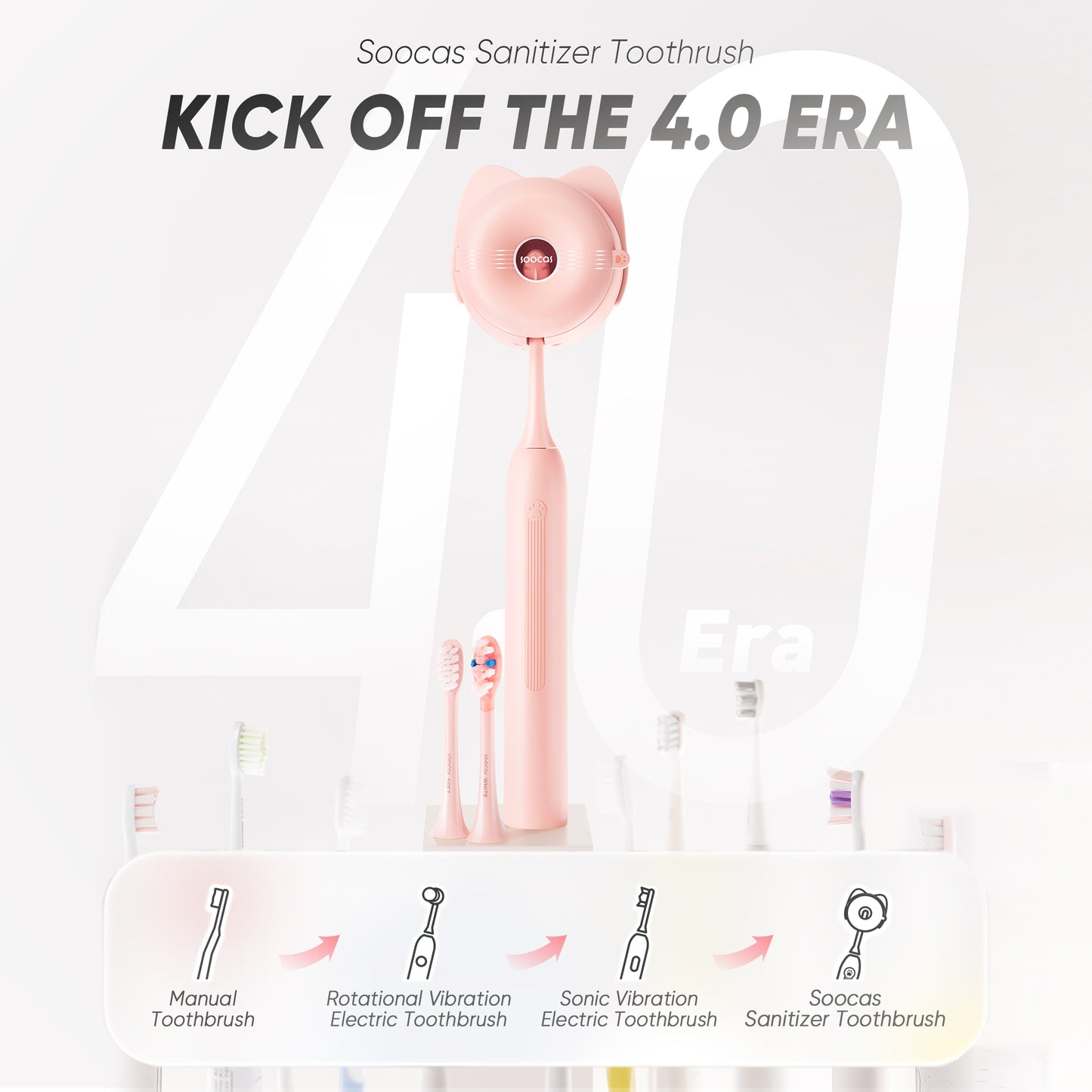 Soocas D3 Sonic Electric Toothbrush