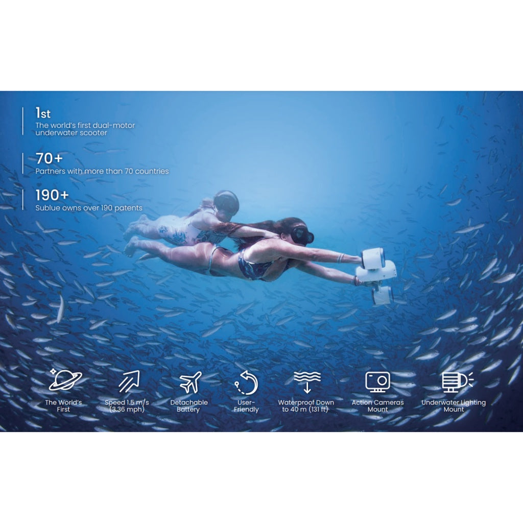 Sublue WhiteShark Mix Iconic Underwater Scooter