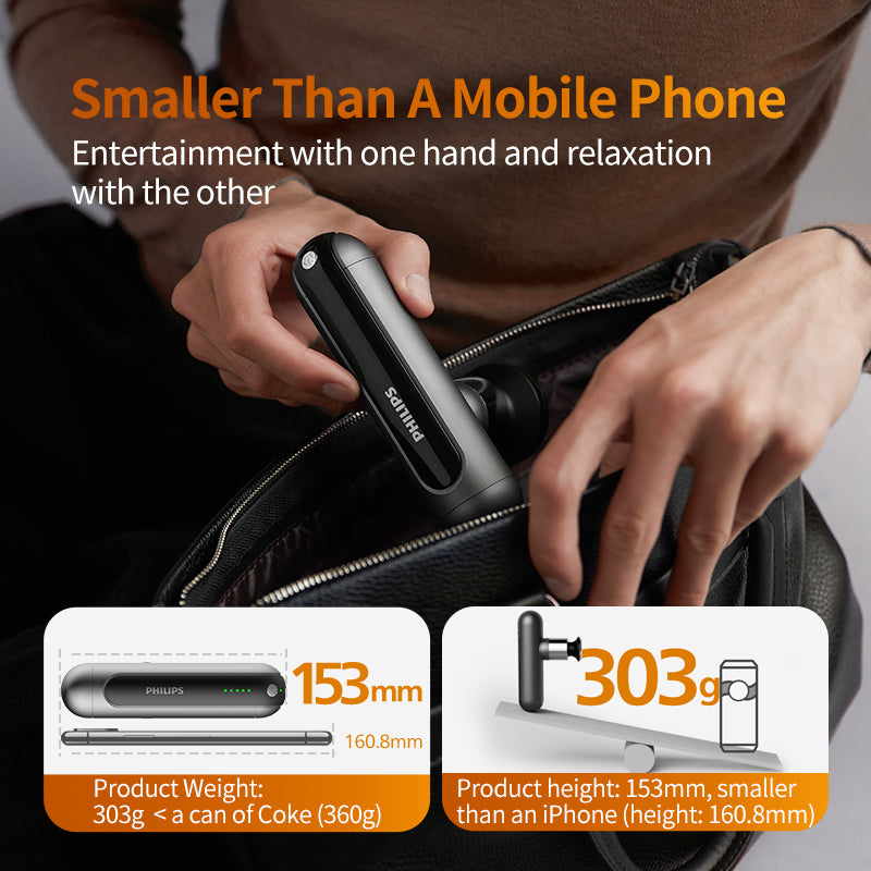 Philips Massager Mini Massage Gun PPM7303DG