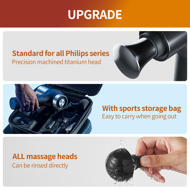 Philips Massager SuperDynamic Massage Gun PPM7521BK
