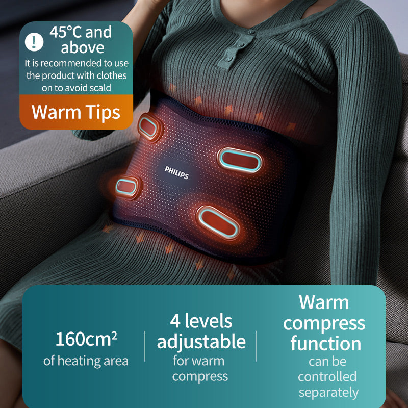 Philips Massager Back and Waist Massager Premium PPM4721DB