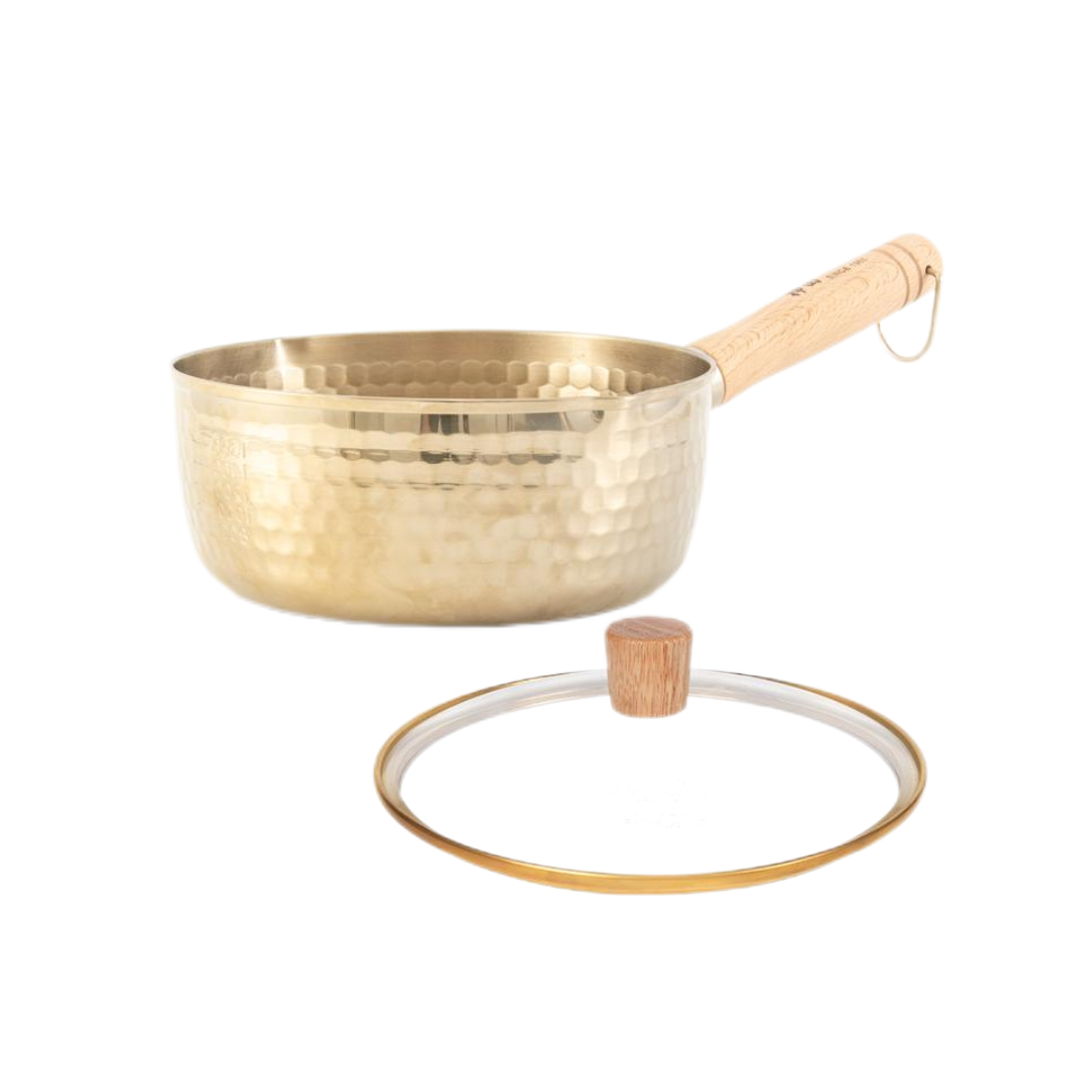 Kanda 18cm Japanese Yukihara Series Titanium Pot Set (Pot + Lid)