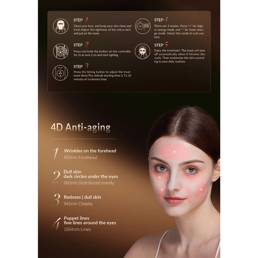 Jovs 4D Laser Light Therapy Mask