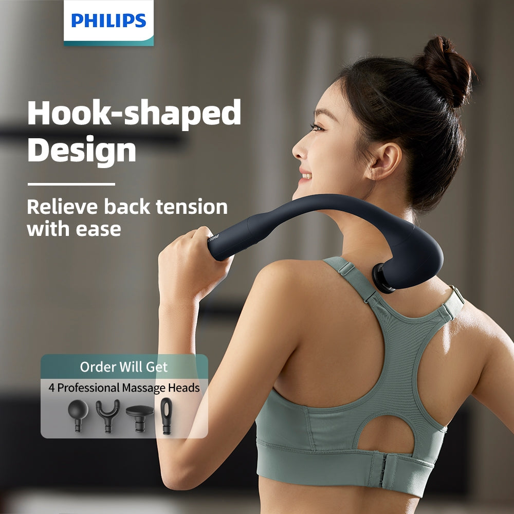 Philips Massager Hook-shaped Massage Gun PPM7331DB