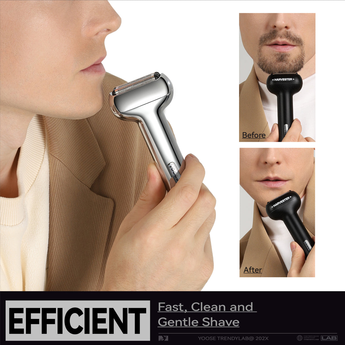 yoose Triple Foil Shaver T1-C